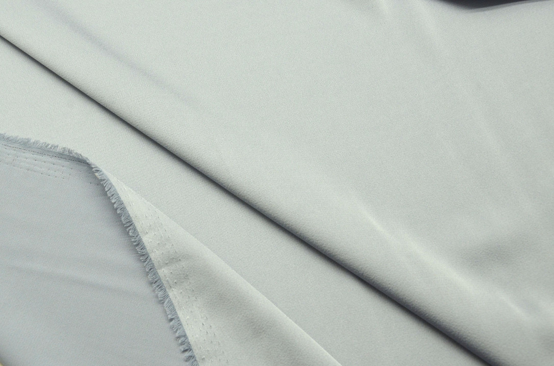 Арт. FS 8395B ткань плательно-блузочная #1 серый 3