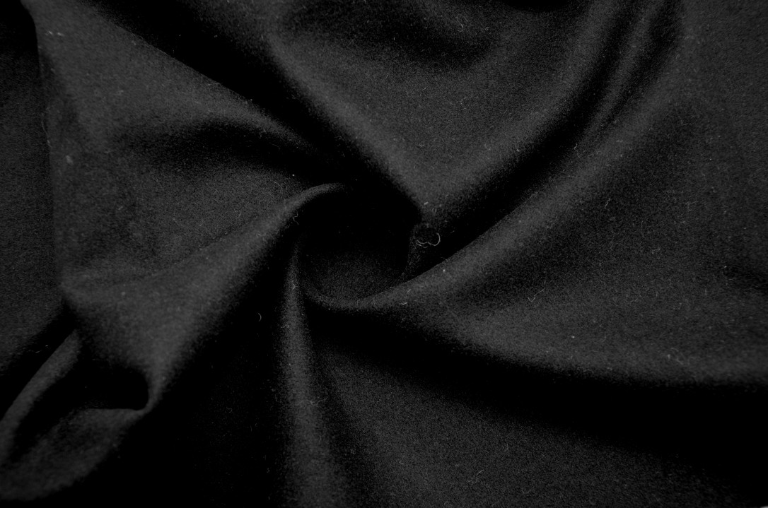 Арт. YQ-E001-232 ткань пальтовая #Black