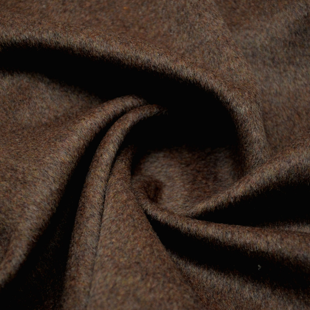 Арт. 2017010303 ткань пальтовая #18 коричневый 2