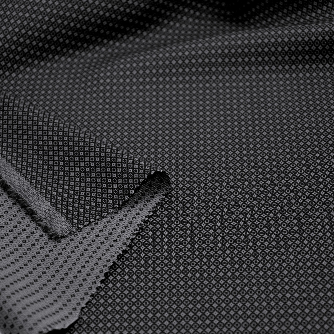 Арт. RHW70605 ткань костюмная #Grey/Black 4