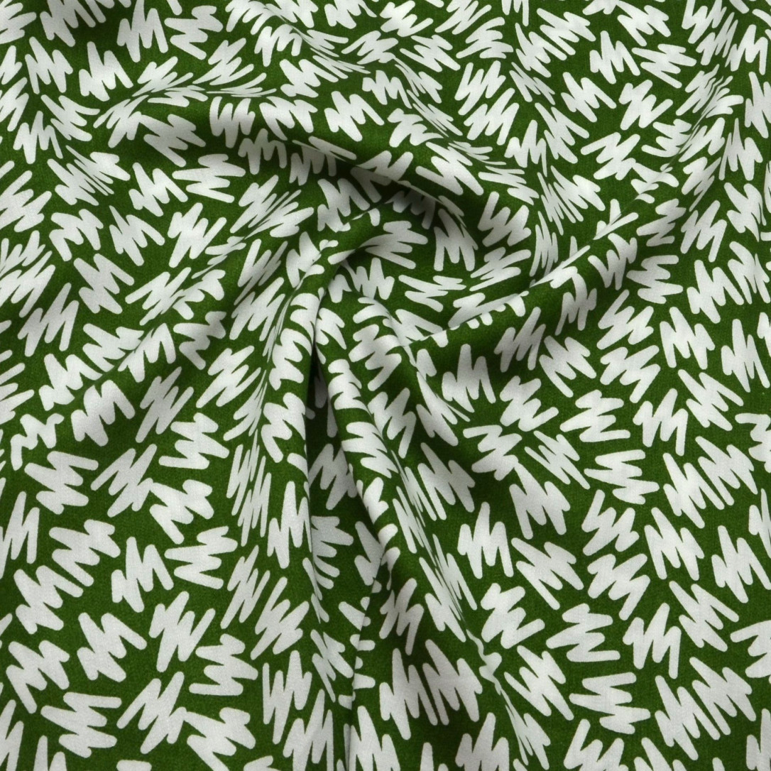 Арт. MR16050 JP ткань плательно-блузочная #2 (Green) 2