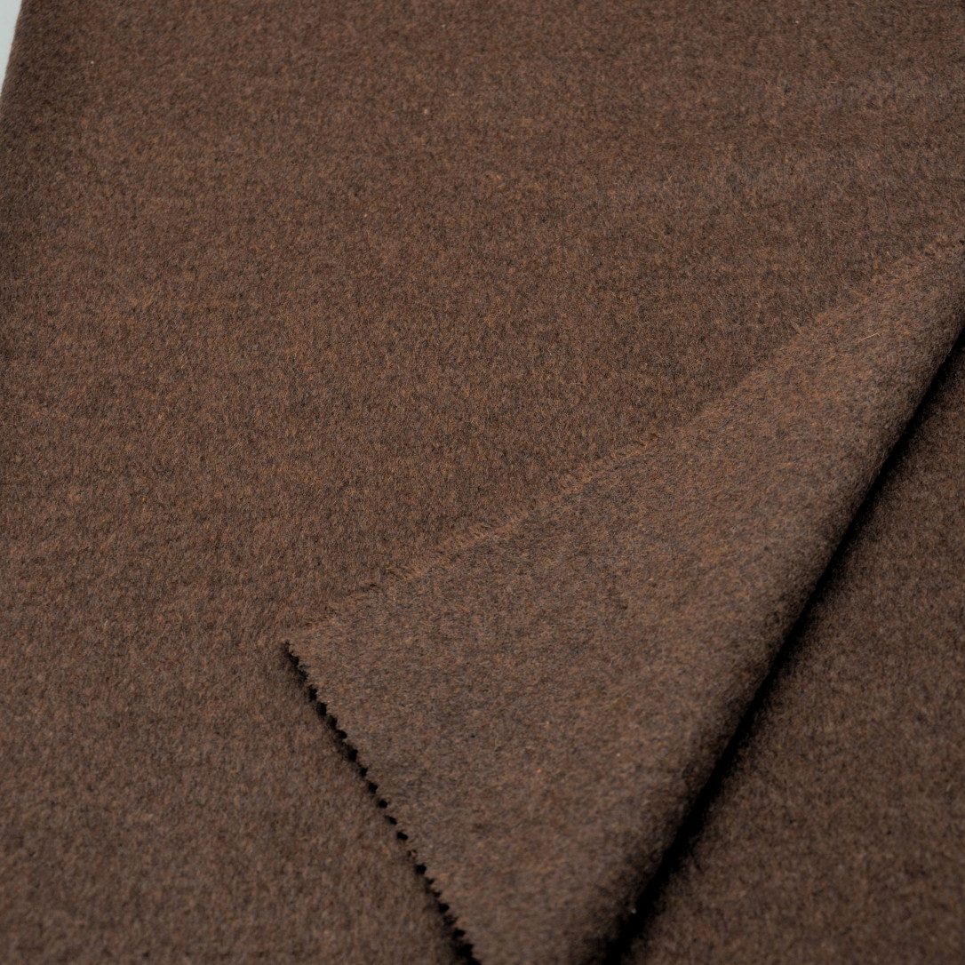 Арт. 2017010303 ткань пальтовая #18 коричневый 3