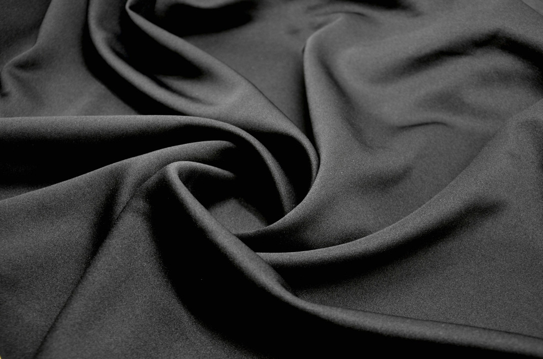Арт. 11820 ткань костюмная #Black