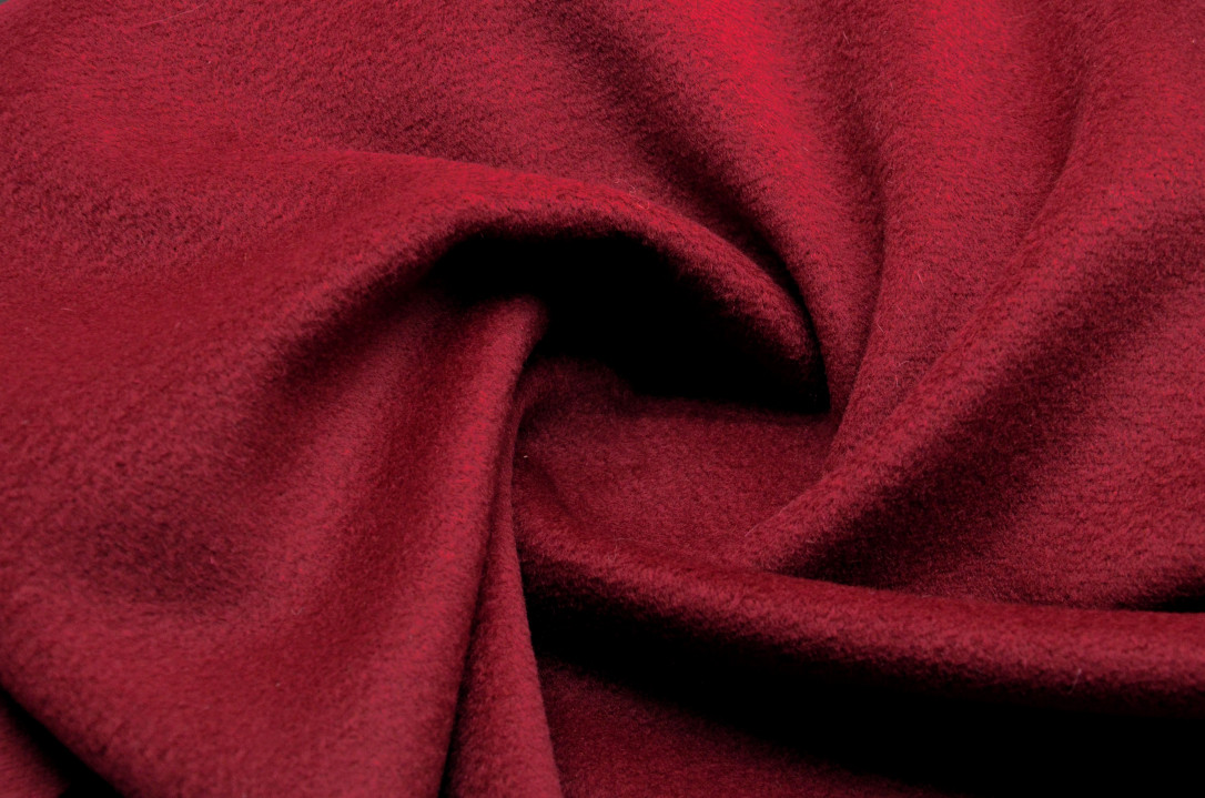 Арт. 024269 ткань пальтовая #1013 темно-красный