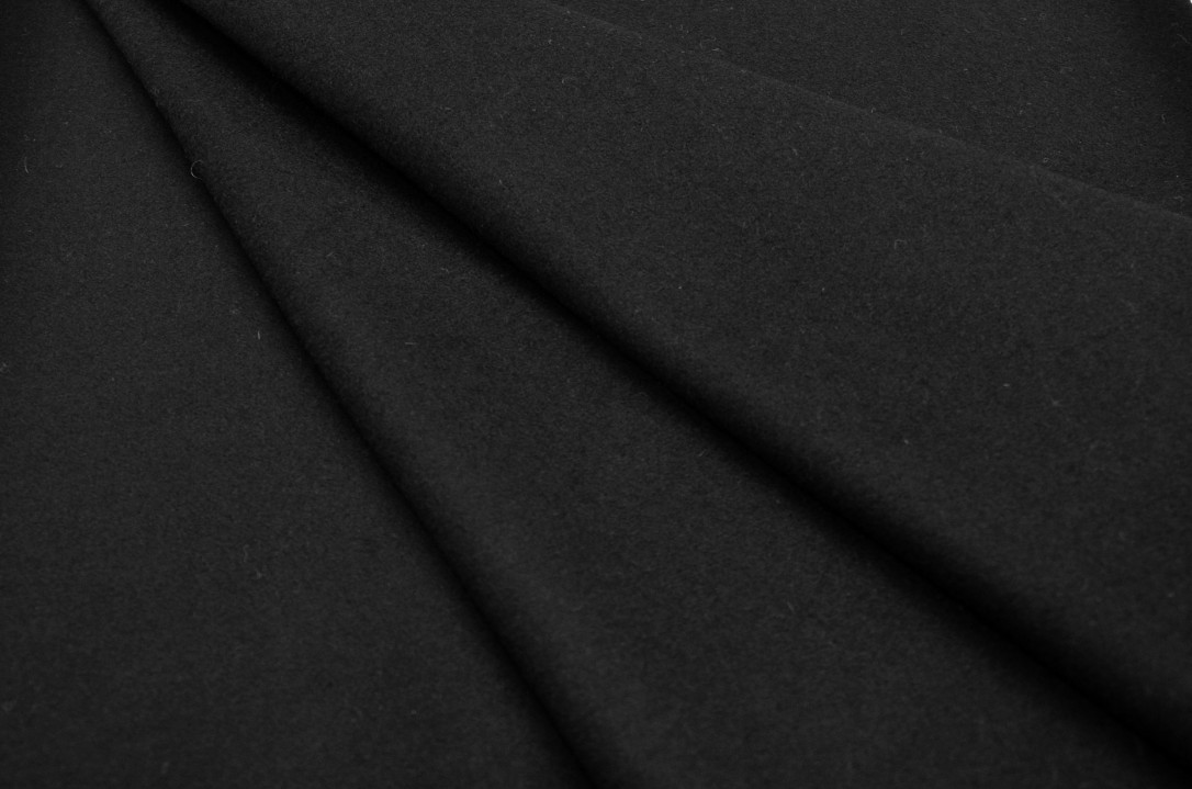 Арт. HB12202 ткань пальтовая #BLACK 2