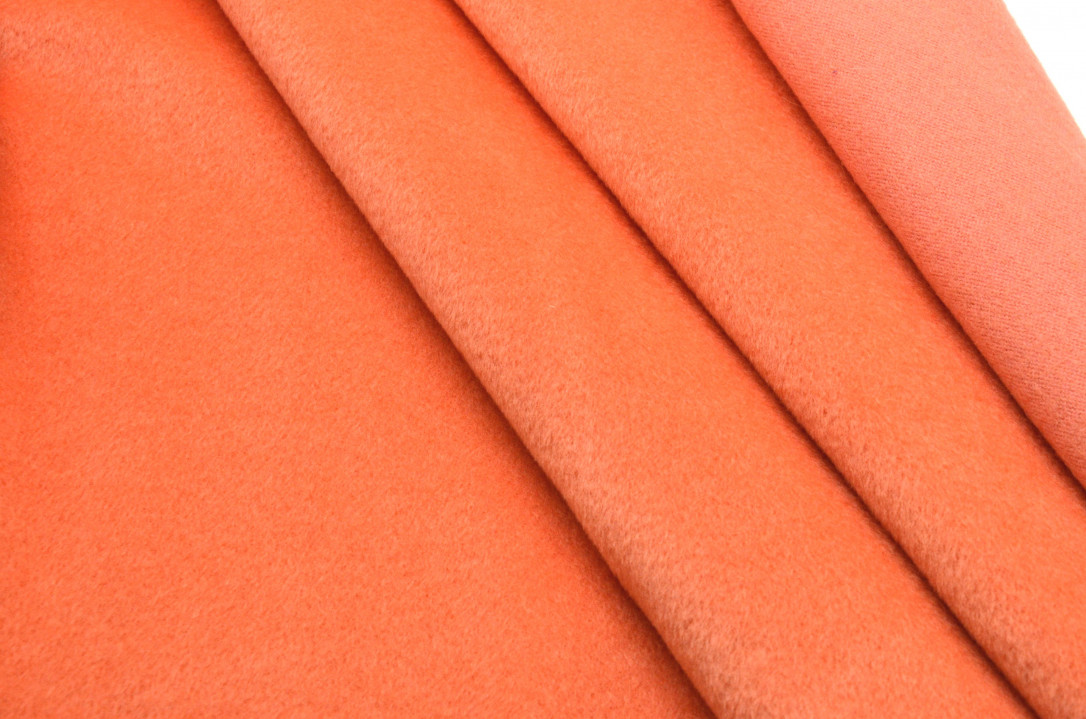 Арт. 025018 ткань пальтовая #2-3 светло-оранжевый 3