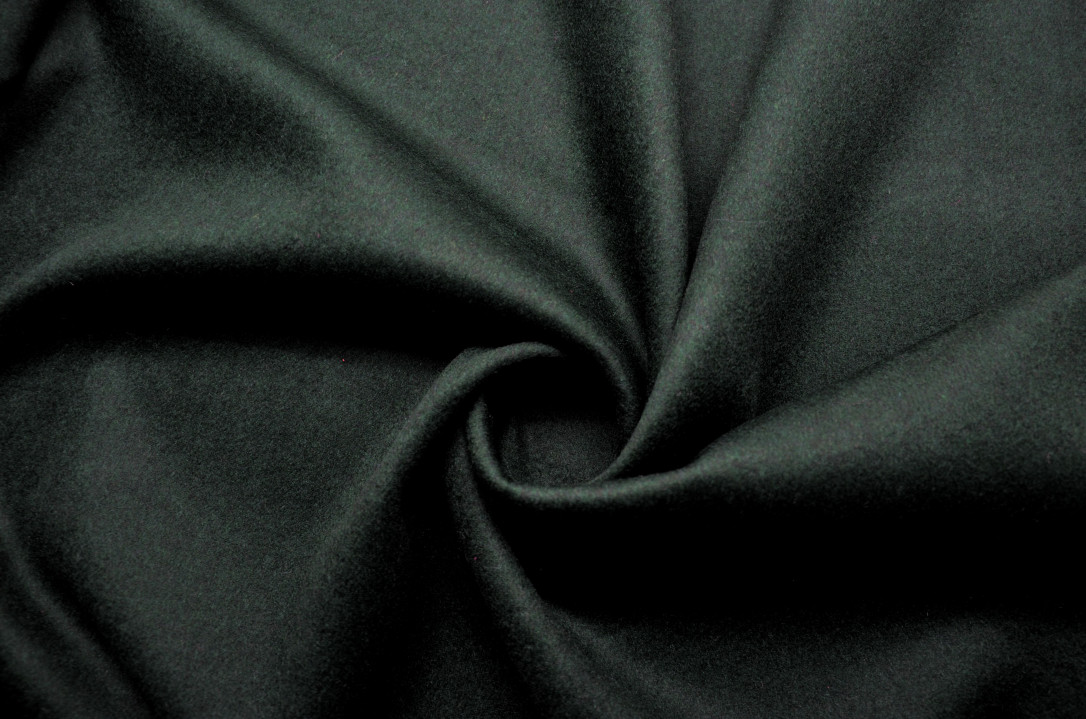 Арт.15681 ткань пальтовая #6 темно-зеленый