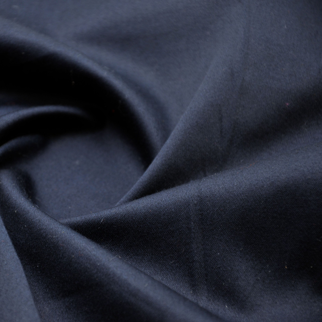 Арт. TM180118 ткань блузочная #D/Navy 2