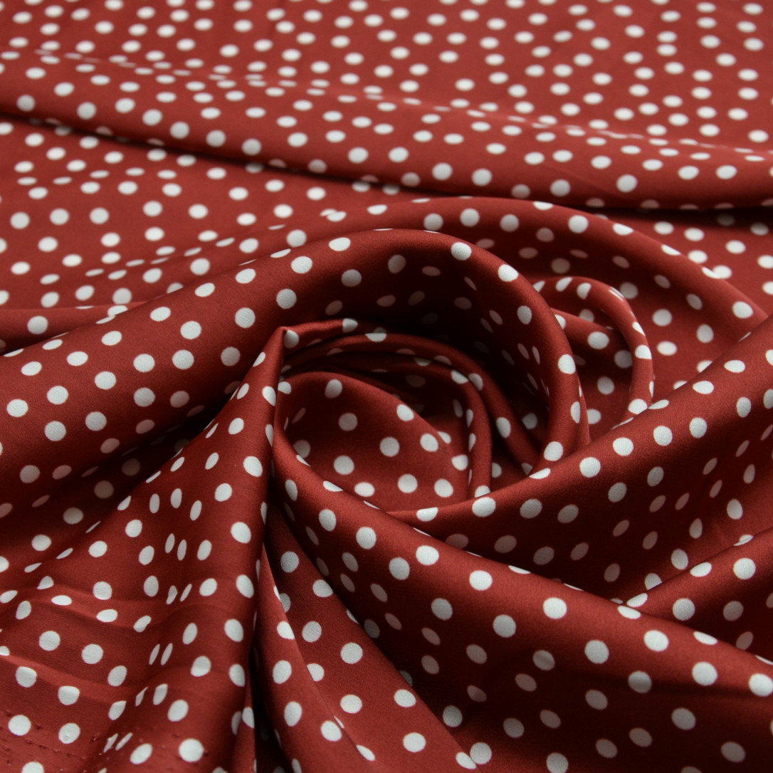Арт. YP15A-5012385 ткань плательно-блузочная # 2 красный 2