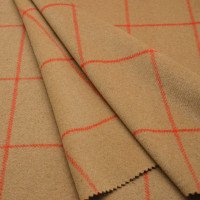 Арт. MLR-WYC 073 ткань пальтовая #beige/orange-mini