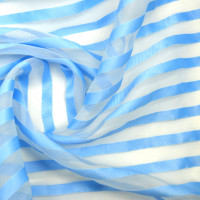 Арт. N165522A ткань органза #light blue-mini