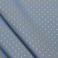 Арт. PV22112 ткань подкладочная  #131 сине-желтый-mini