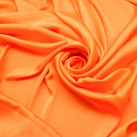 Арт. FS 8395B ткань плательно-блузочная #16-1357 морковный-mini