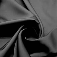Арт. FS 8395B ткань плательно-блузочная #23 черный-mini